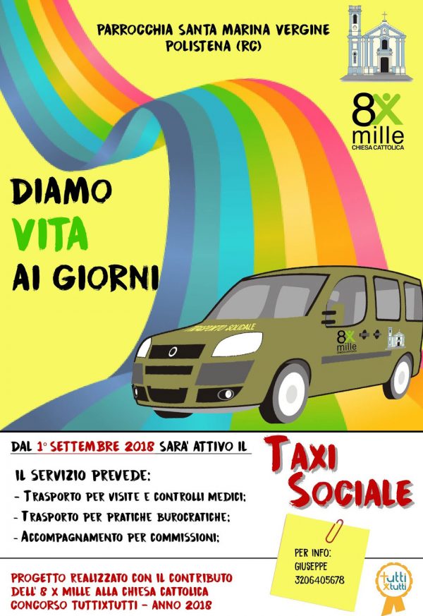 TuttixTutti 2018: al via il Taxi Sociale a Polistena